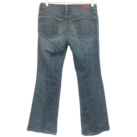 AG Adriano Goldschmied The Angel Bootcut Jeans Womens Size 28 Medium Wash Denim - Picture 3 of 7